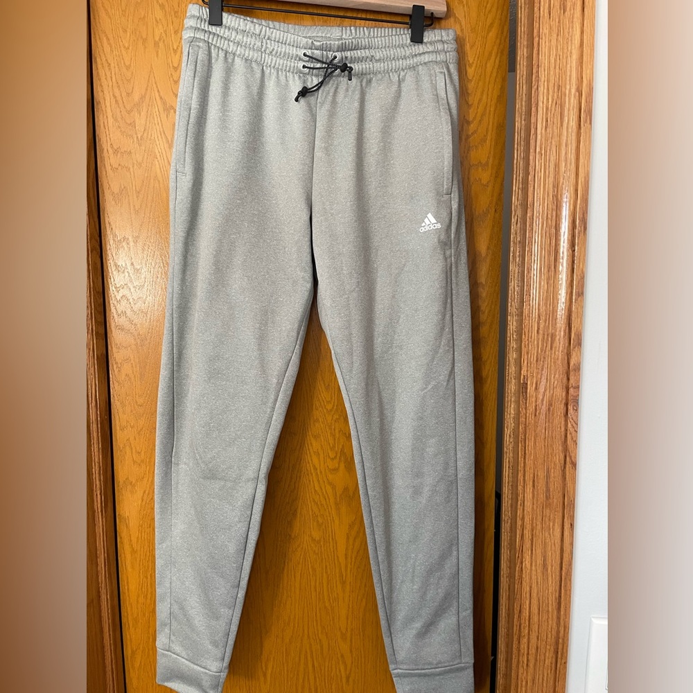 Adidas sweatpants, size S, color gray